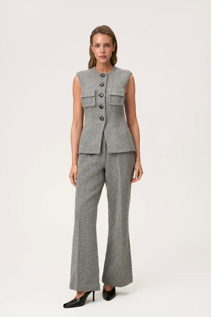 Vasto Vest Grey Melange
