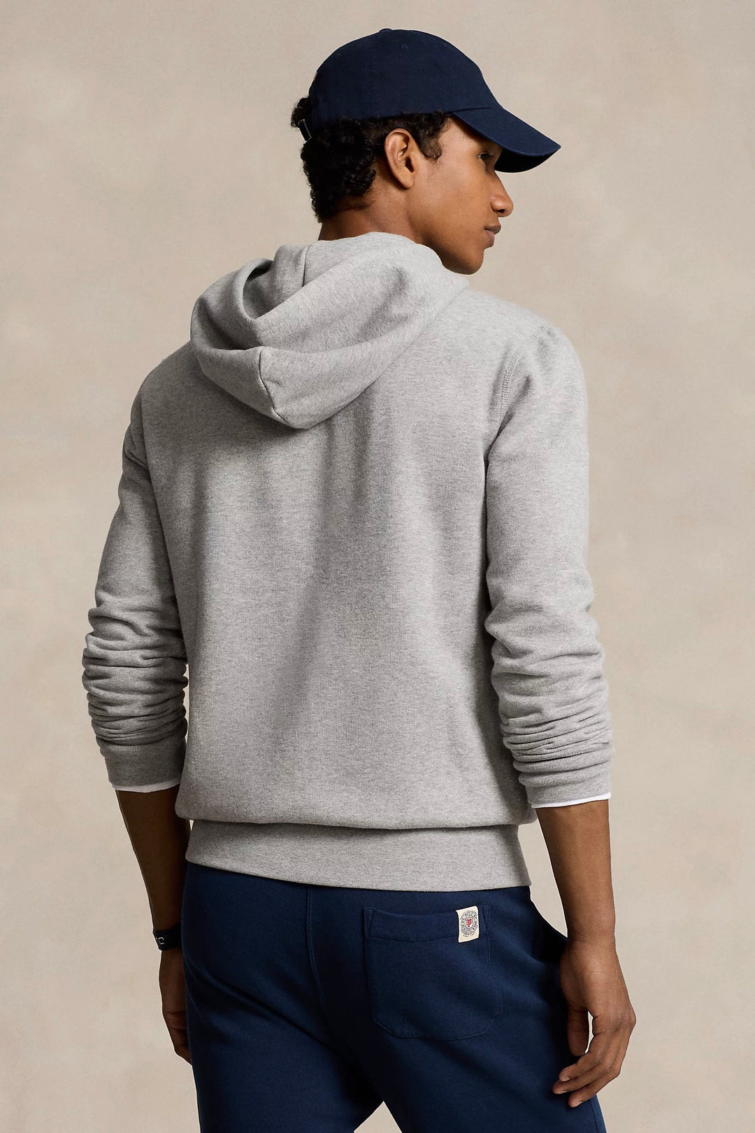 The RL Fleece Hoodie Andover Heather