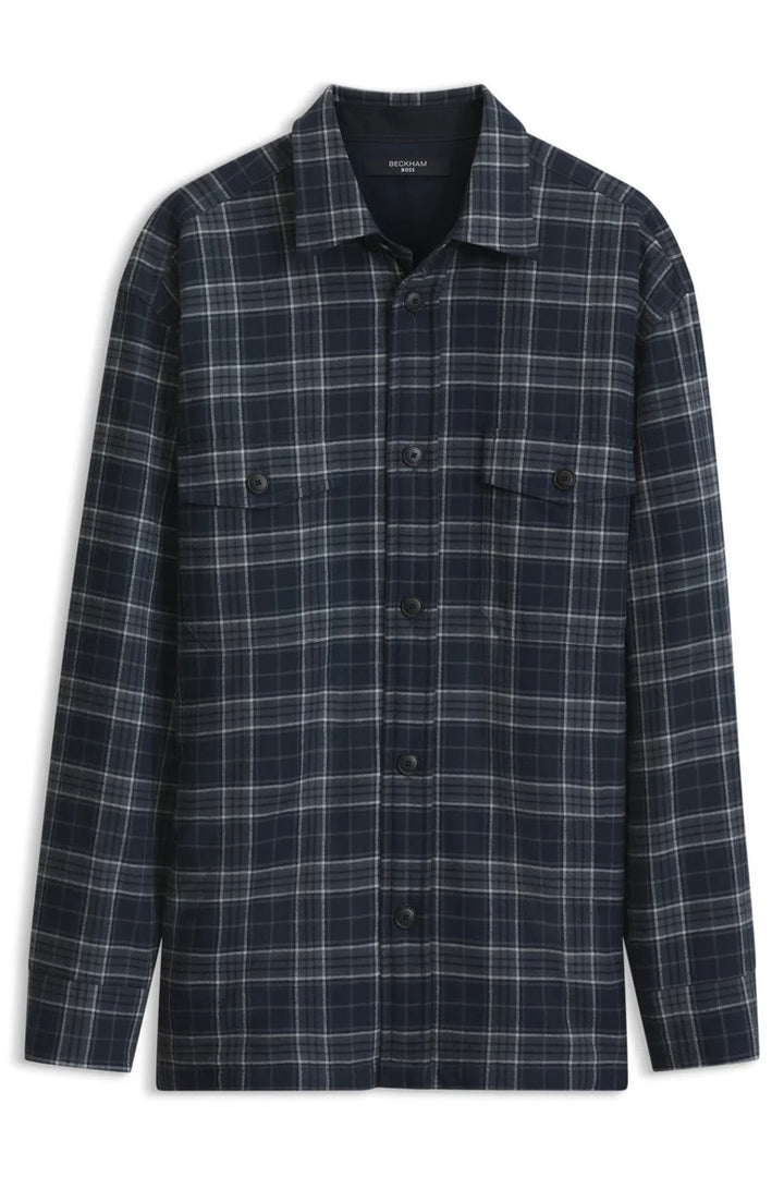 Beckham H-Cruz-K-2P-C3_DB Shirt Dark Blue