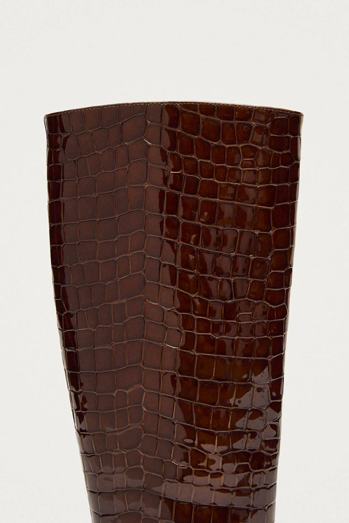 Gema Alli Brown Leather Boots