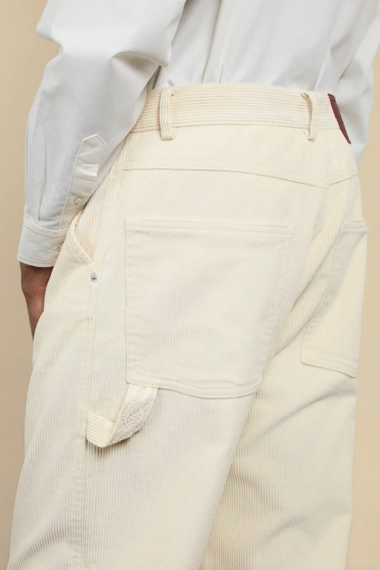 Le Pantalon Baggy Velours