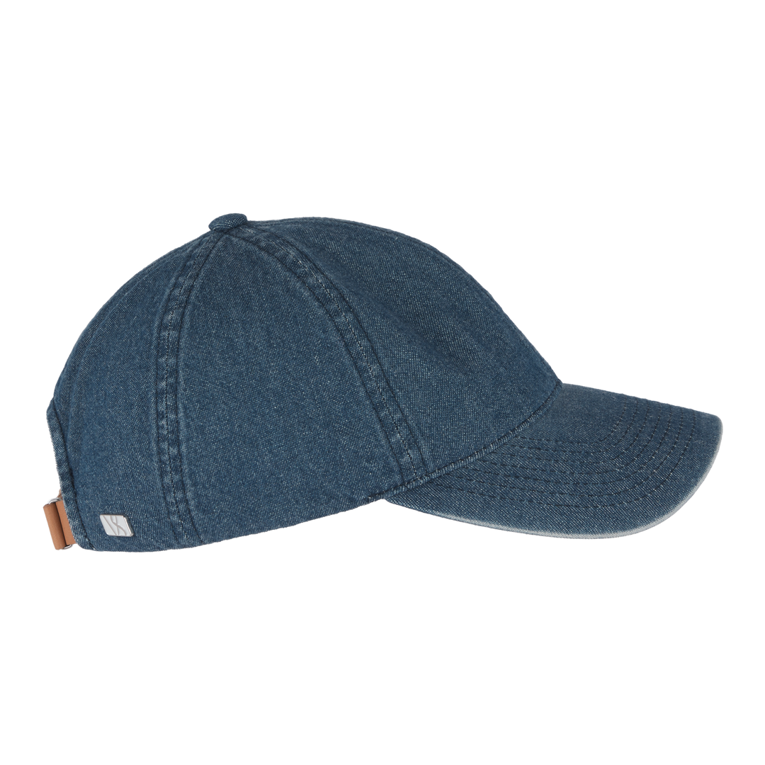 VARSITY HEADWEAR Washed Denim Cap Indigo Washed - Dale