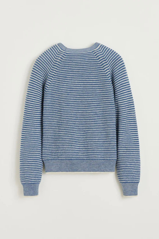 Suki Striped Pure Llama Sweater