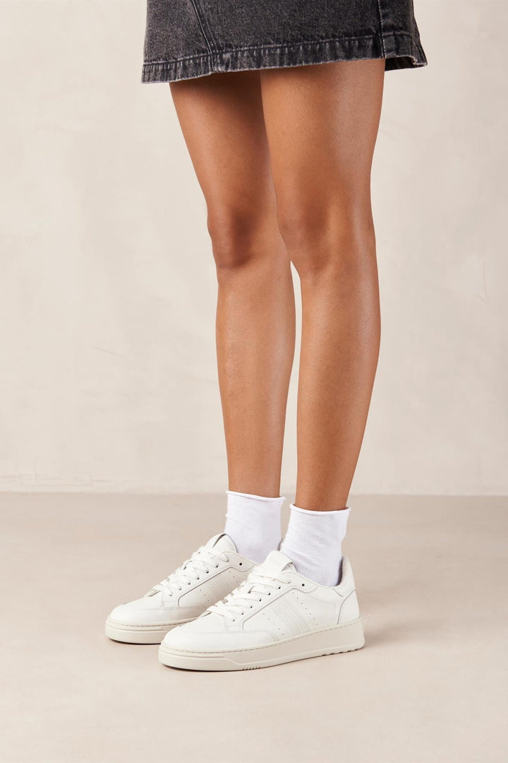 Tb. 780 Rife White Leather Sneakers