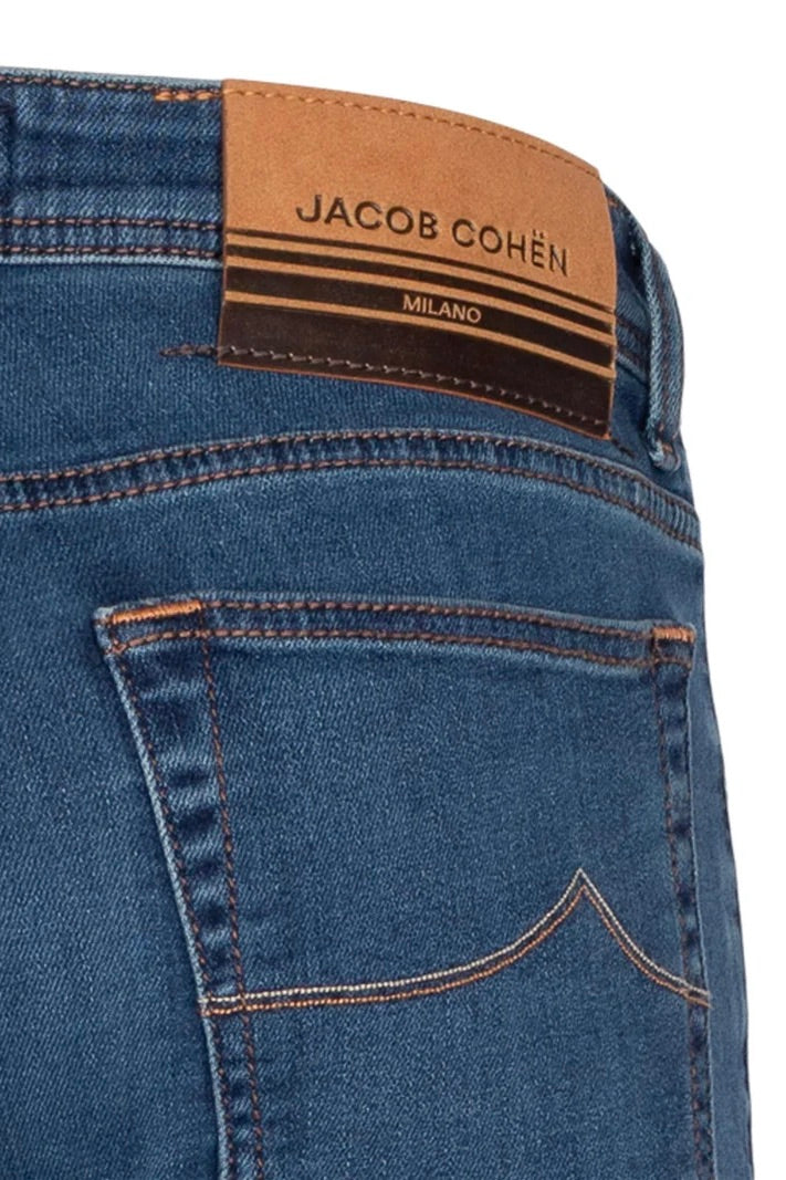 Nick Pant 5 Pkt Slim Fit Medium Blue