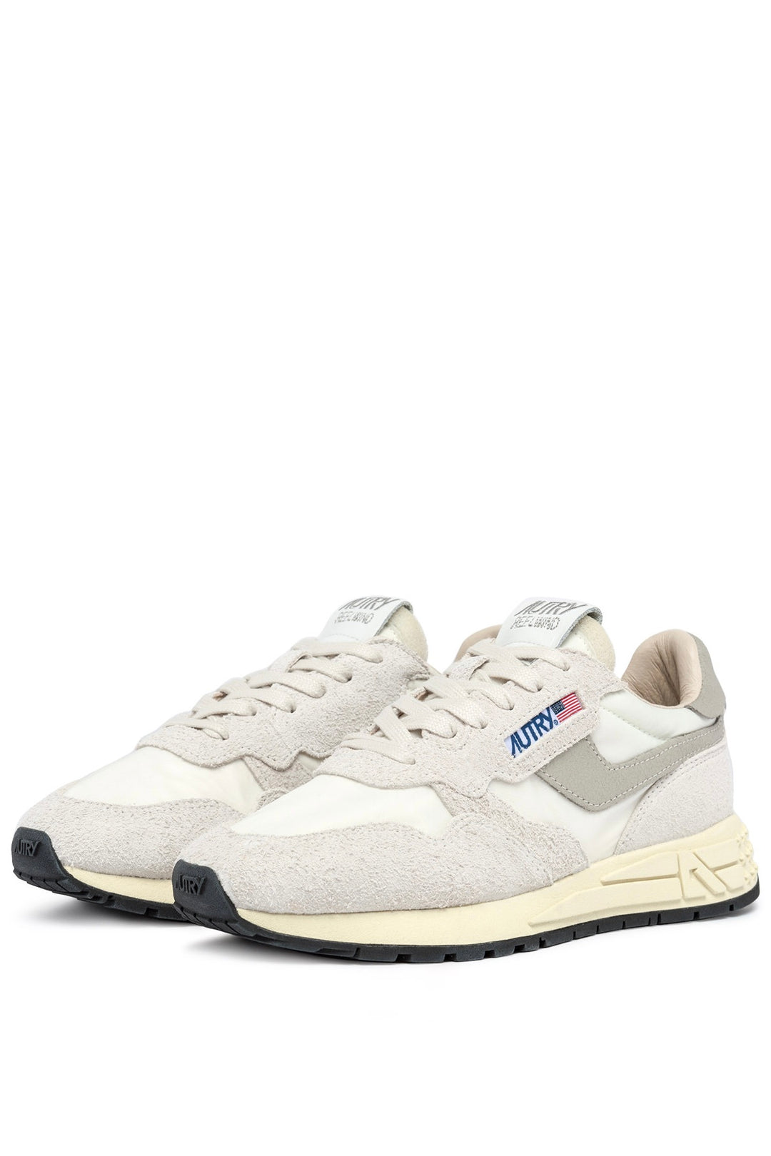 Reelwind Low Leather Sneakers White/Natural