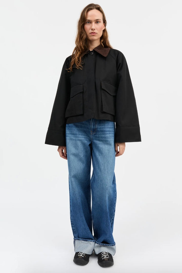 SKALL studio Gaby City Jacket Black/Brown - Dale