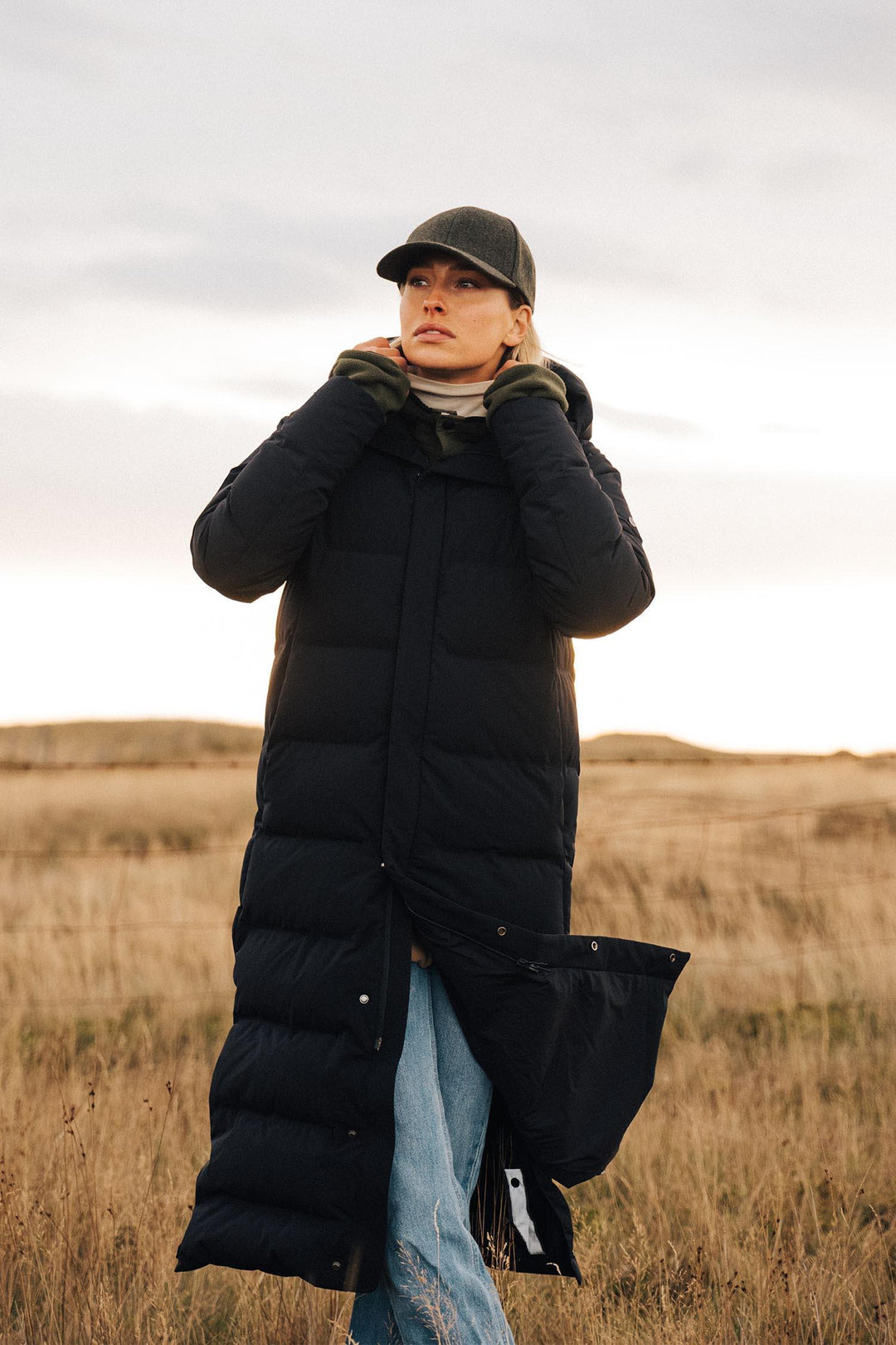 Meridian II Down Coat Onyx