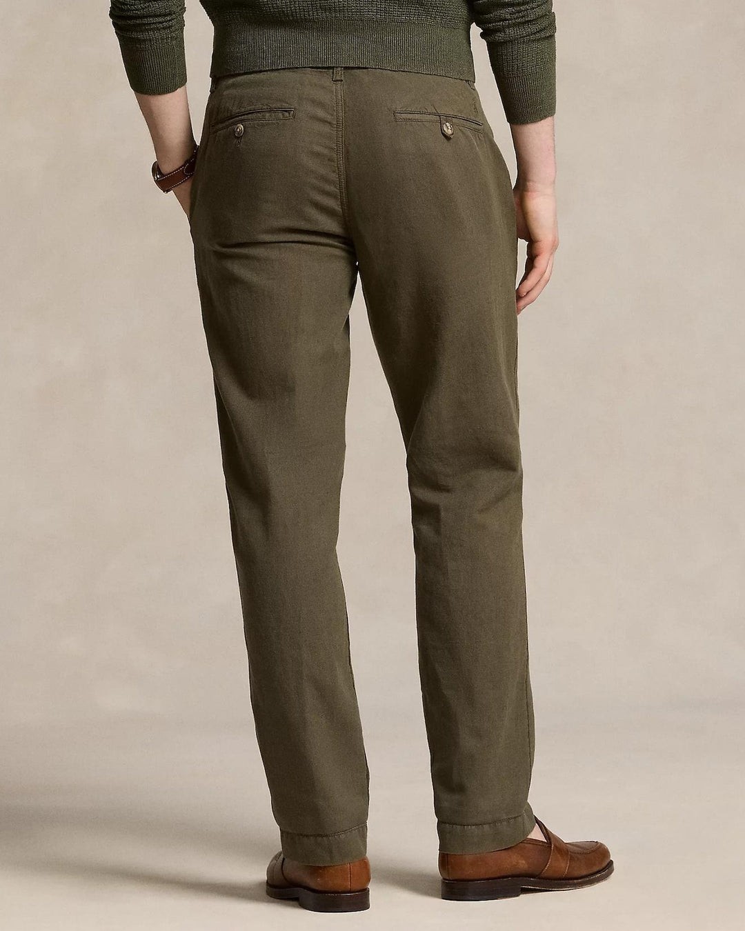 POLO RALPH LAUREN Straight Fit Linen-Cotton Trouser - Dale