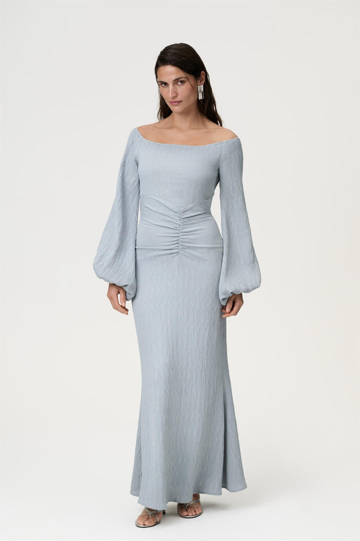 Reno Maxi Dress Dusty Blue