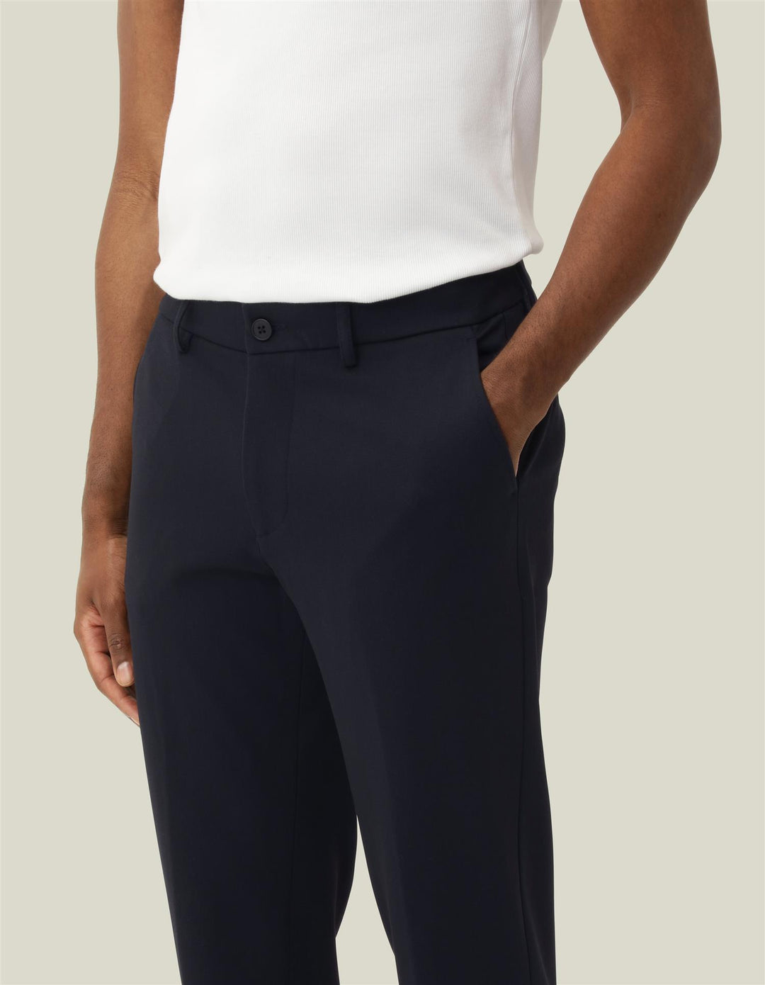Como Reg Suit Pants Navy