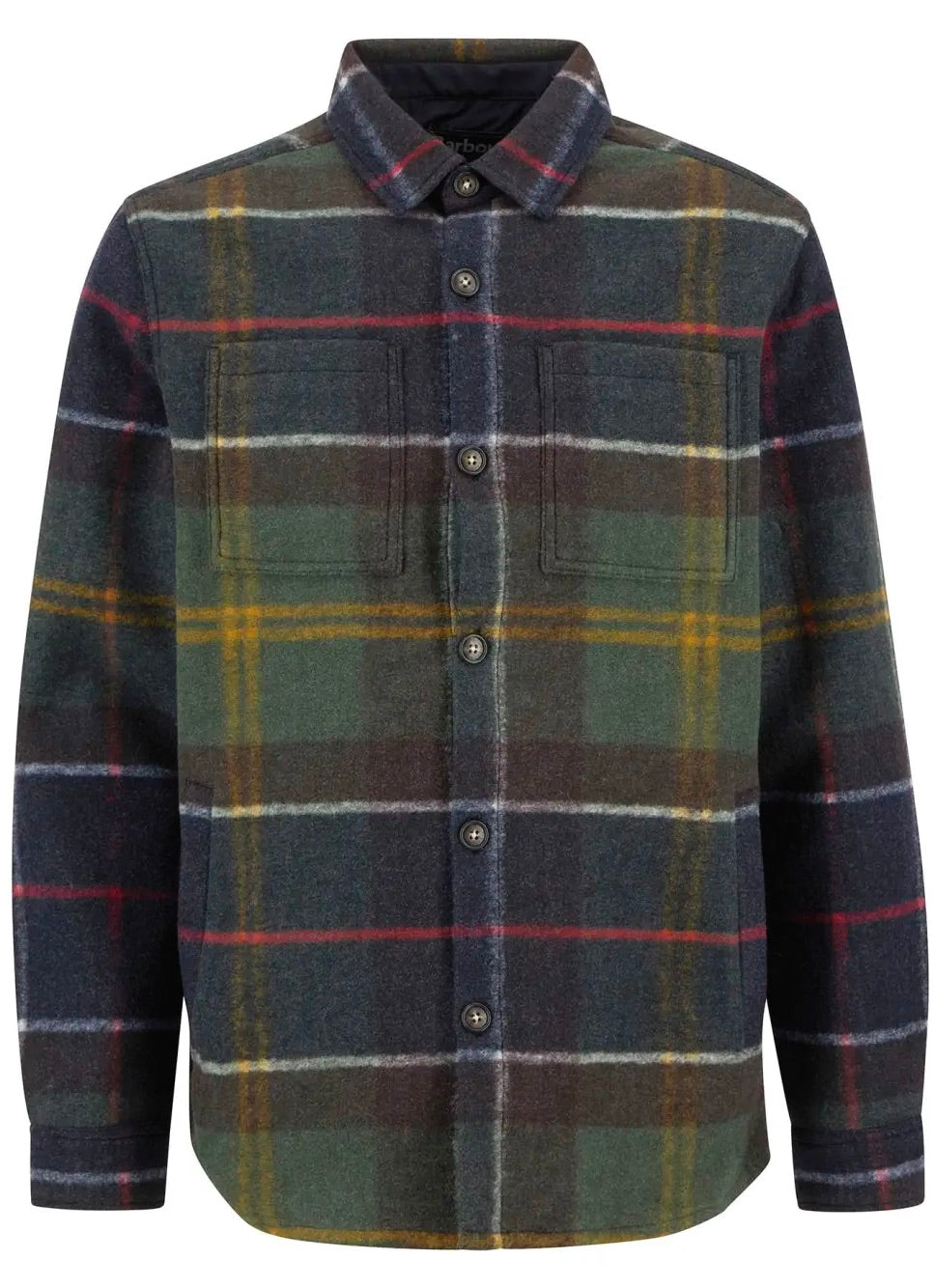 BARBOUR Chapter Tailored Check Overshirt Classic Tartan - Dale
