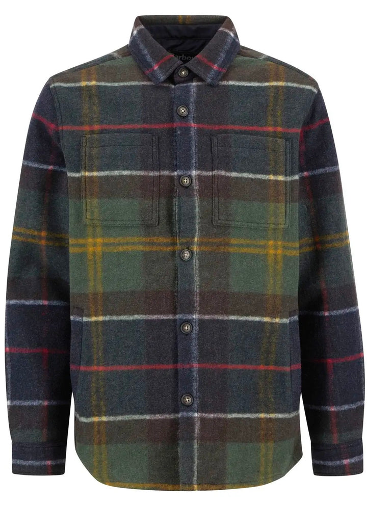 BARBOUR Chapter Tailored Check Overshirt Classic Tartan - Dale