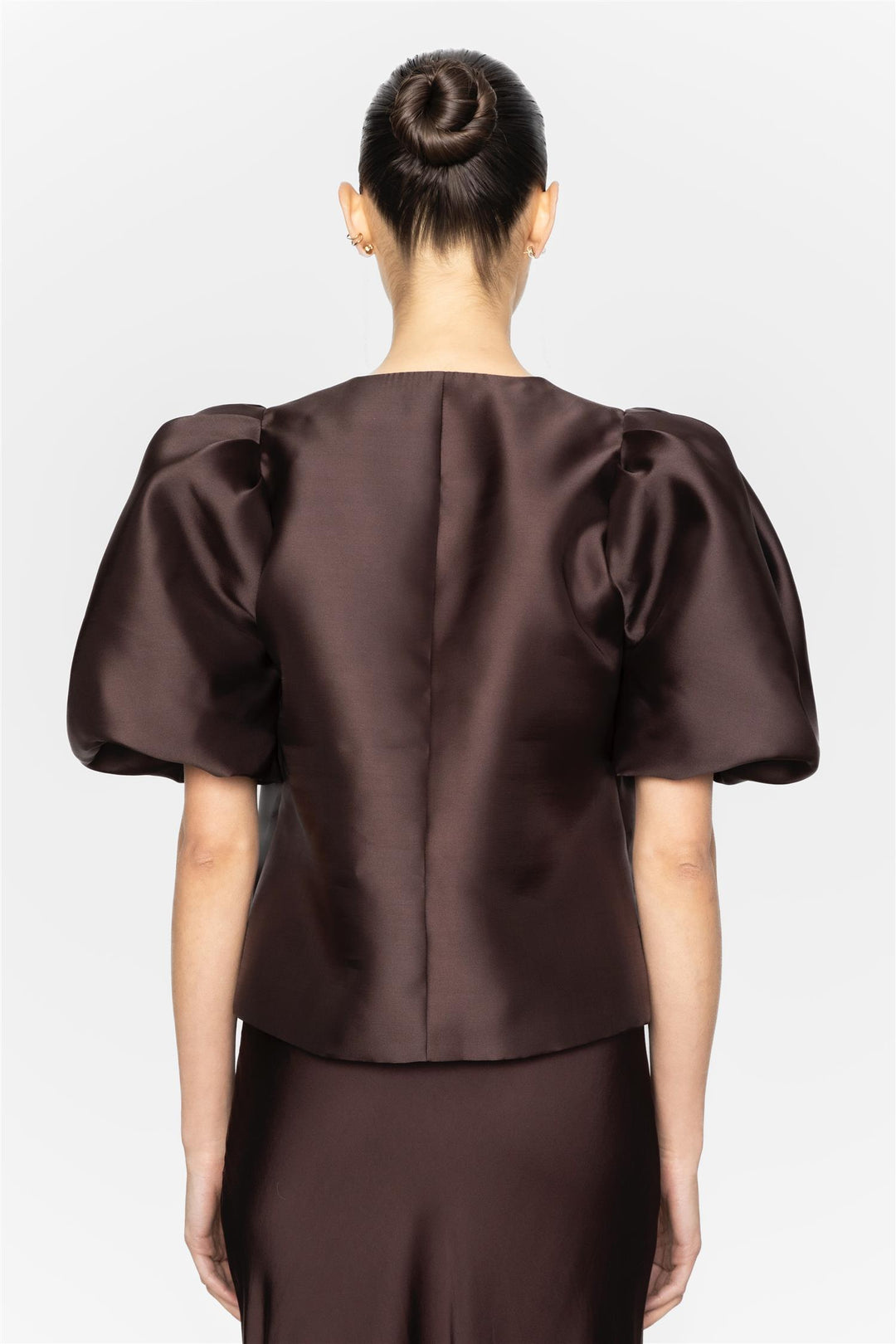 Maeve Blouse Dark Brown