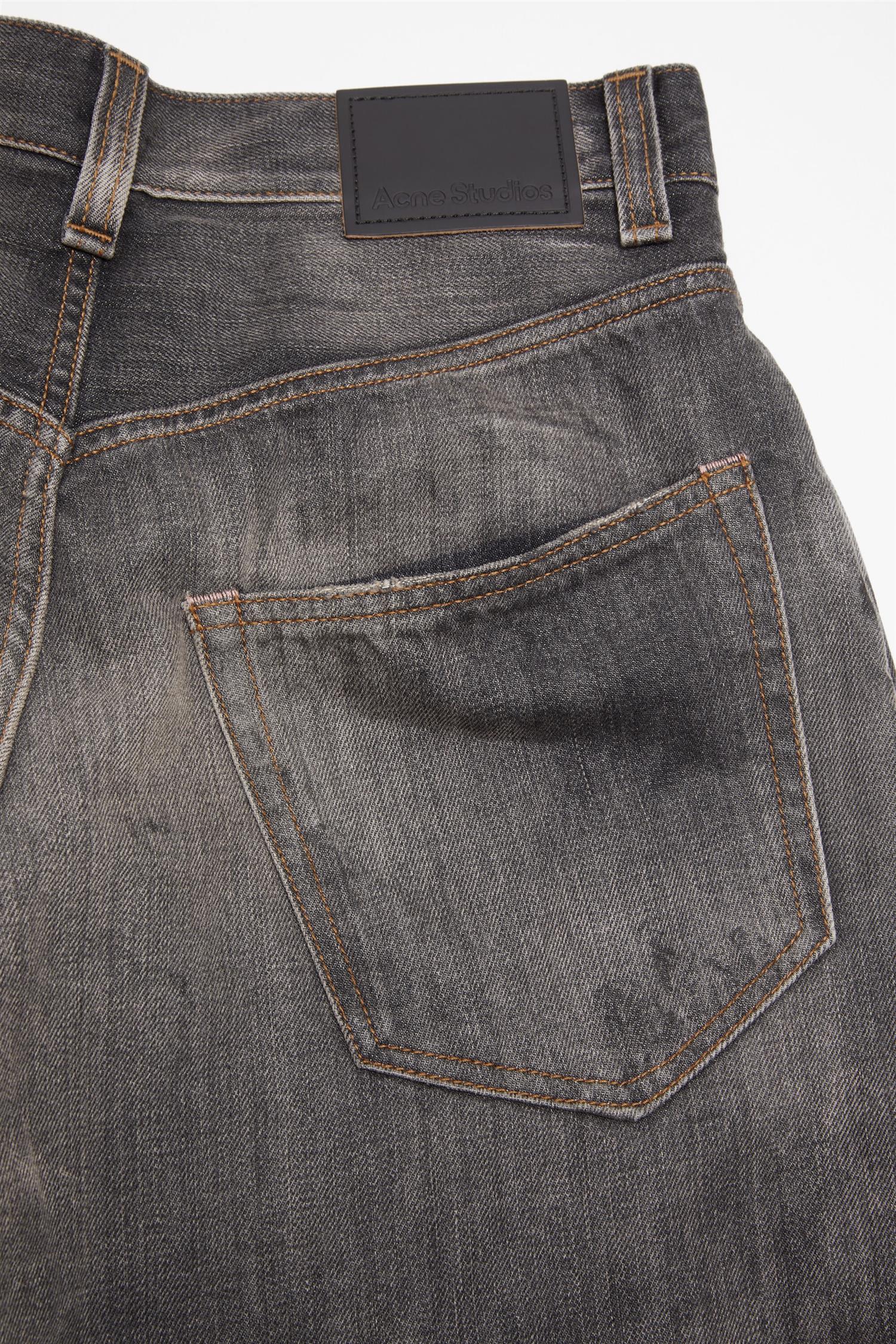 ACNE STUDIOS | Super Baggy Fit Jeans 2023F Black | Dale