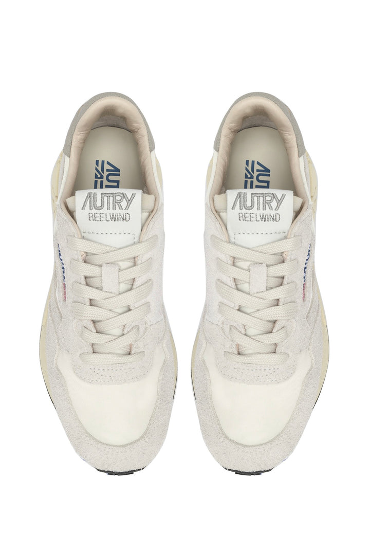 Reelwind Low Leather Sneakers White/Natural
