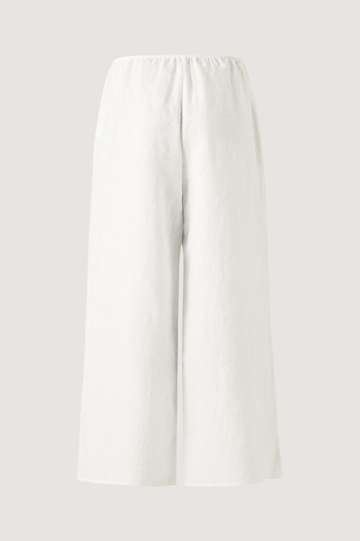 Linen Sailor Pant White