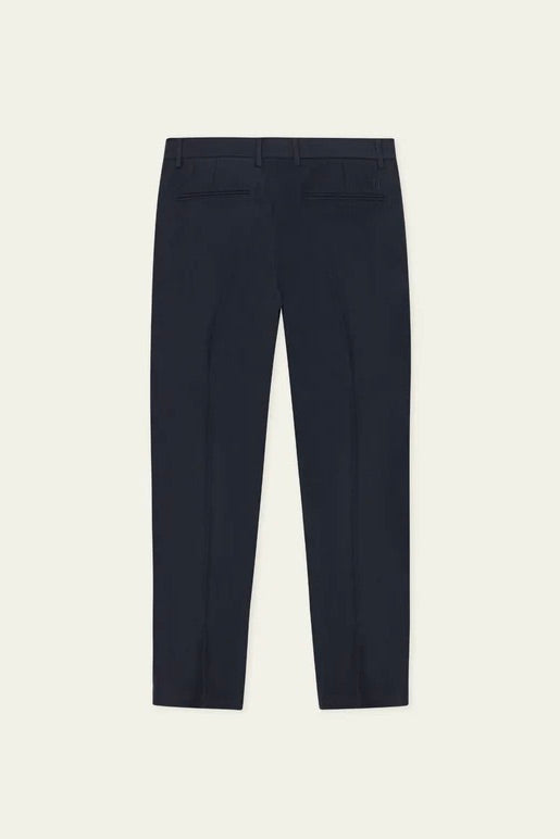 Brushed Twill Reg Suit Pants Dark Blue