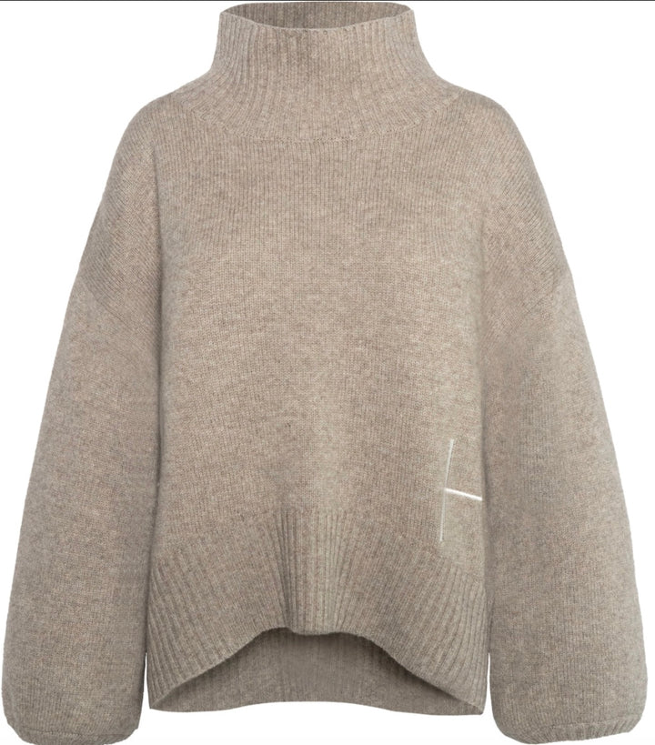 Gianna Sweater Light Brown Melange