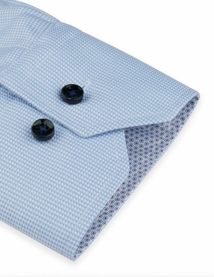 Regular, C75 RM Cuff Contrast Light Blue