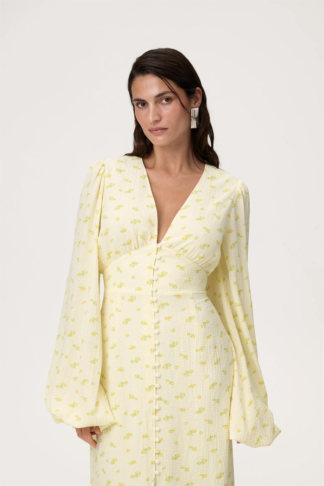 Positano Dress Pastel Yellow