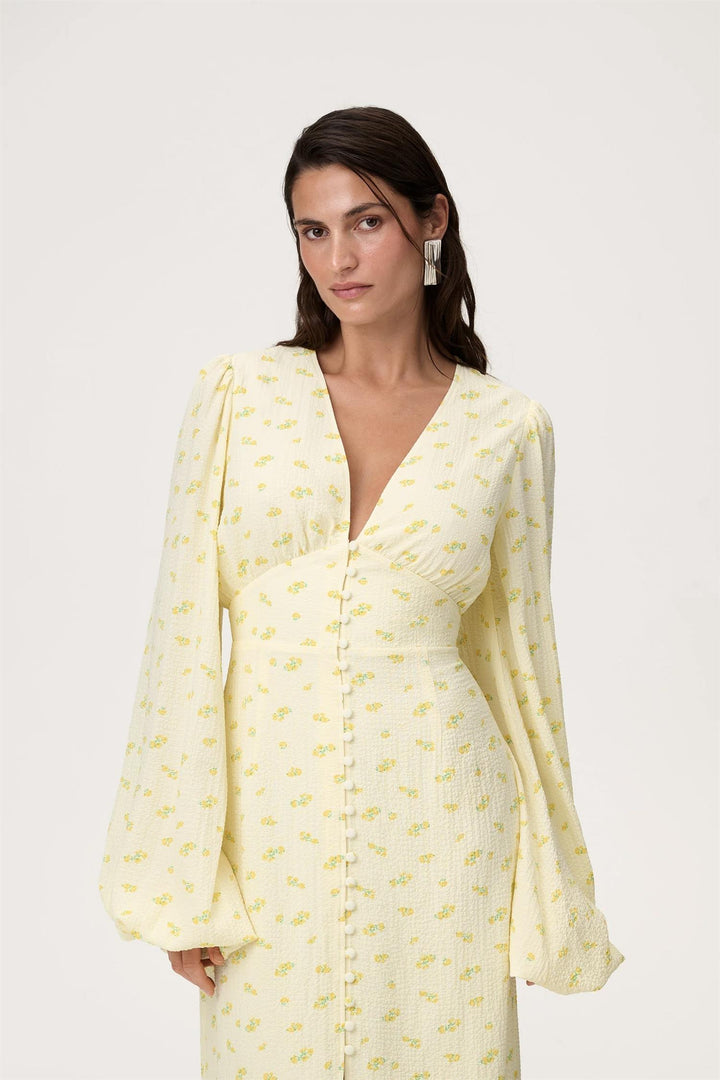 Positano Dress Pastel Yellow