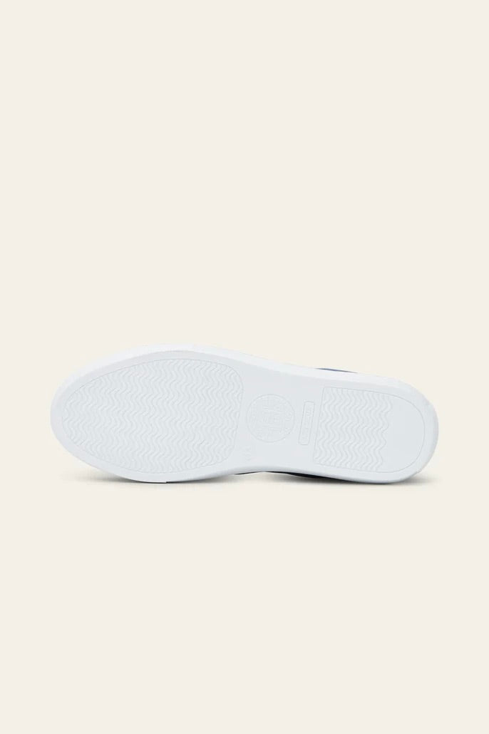 LES DEUX Theodor Suede Sneaker Dark Denim Blue - Dale