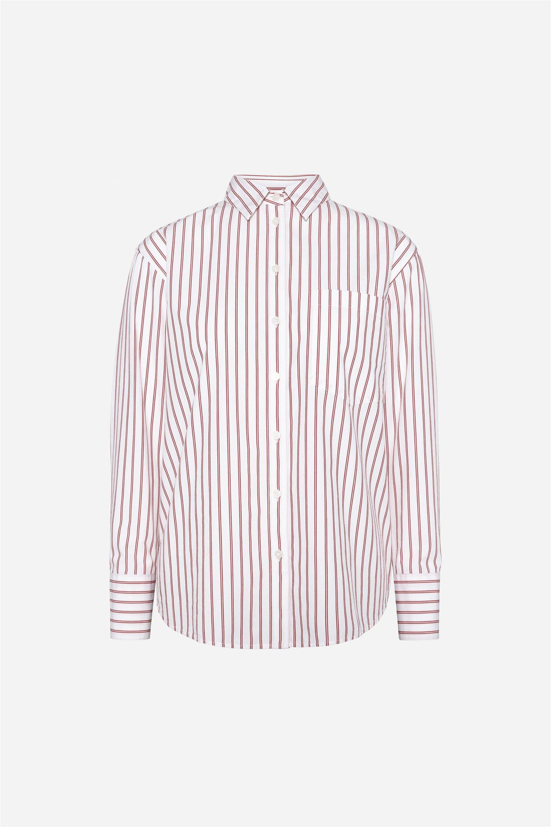 Bibi Stripe Shirt Red Stripe