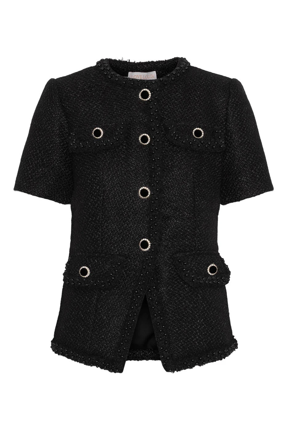 LOVE LOLINA Abbot Top Black - Dale