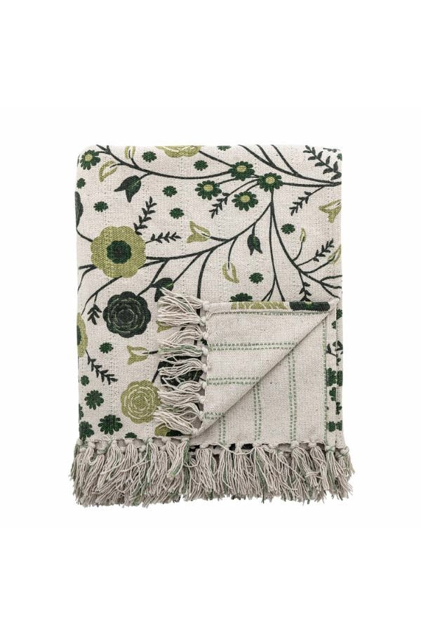 BLOOMINGVILLE Eydis Throw Green/Multi - Dale