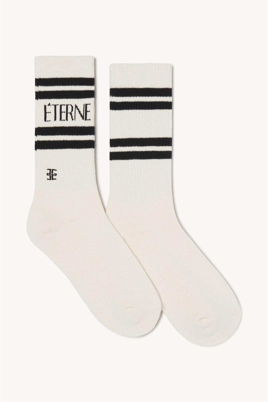 Logo Sport Sock Cream/Black