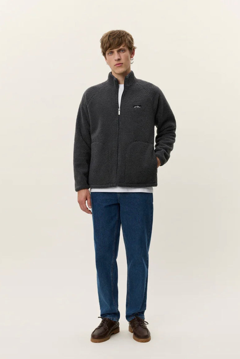 LES DEUX Creed Teddy Jacket Asphalt - Dale