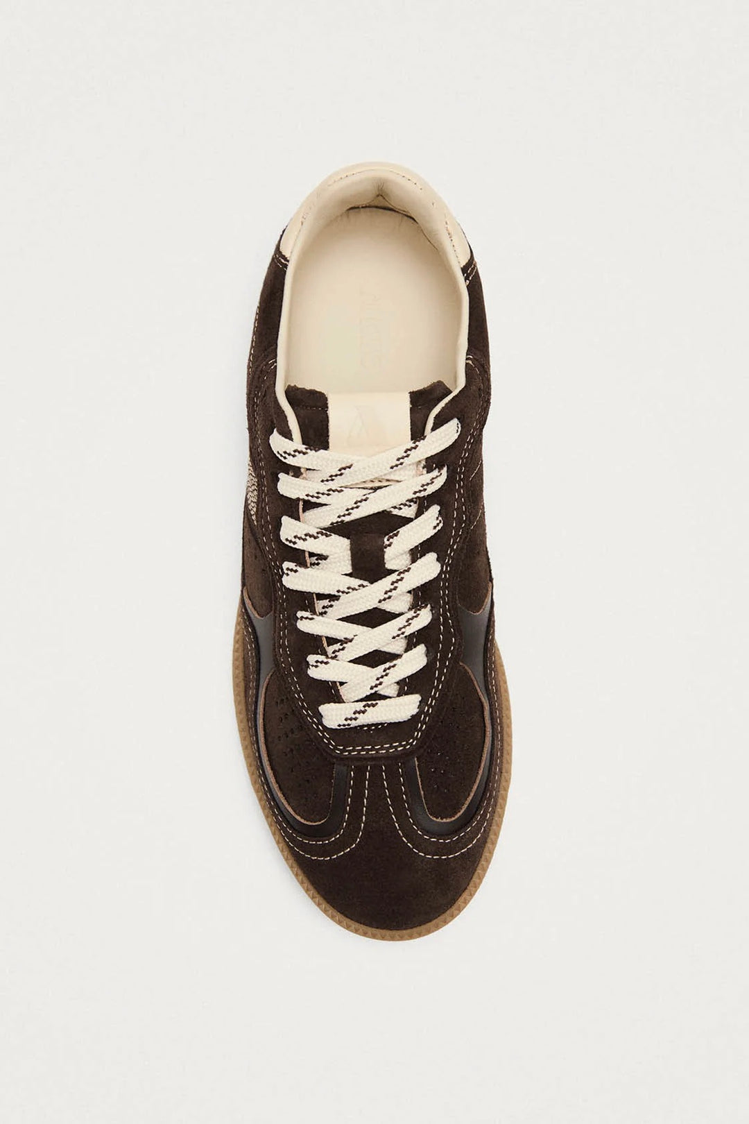 Tb. 490 Rife Chocolate Cream Leather Sneakers
