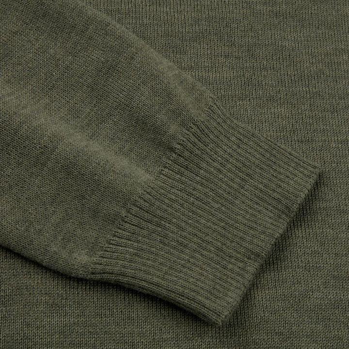 MERINO WOOL HALF ZIP