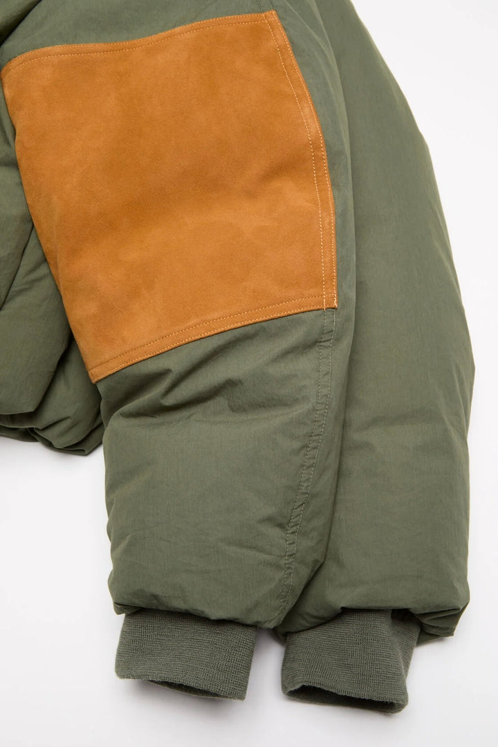 Down Bomber Jacket Cedar Green