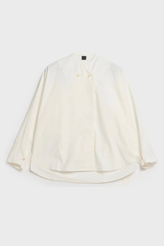 Nadia Poplin Shirt White