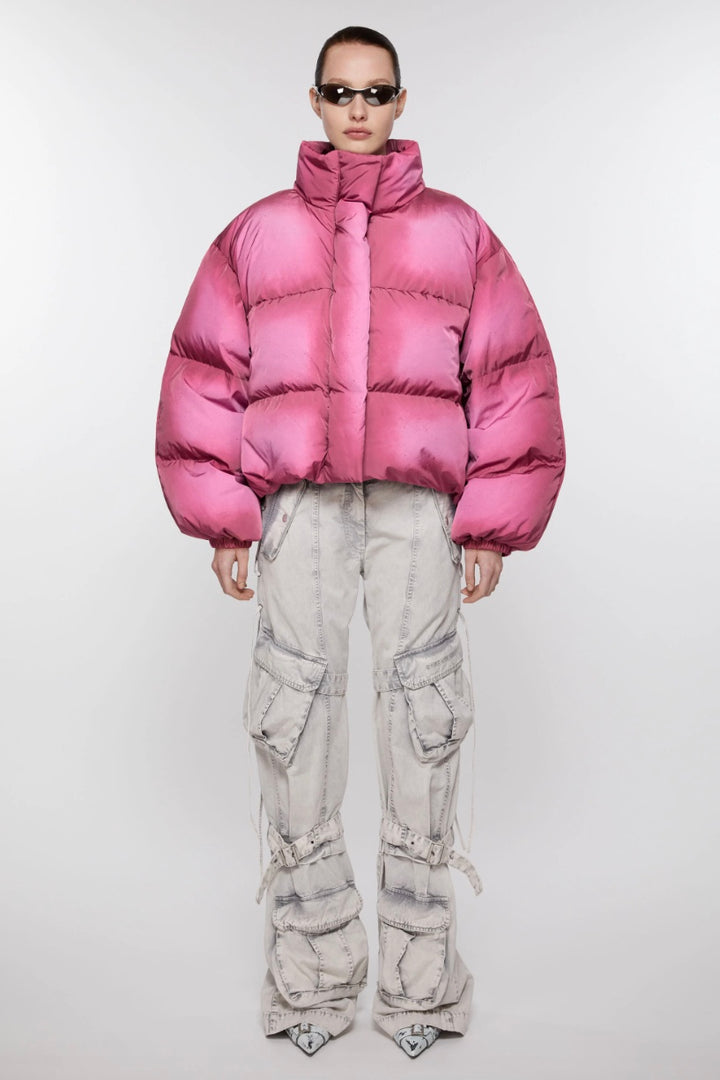 Down Puffer Jacket Tango Pink