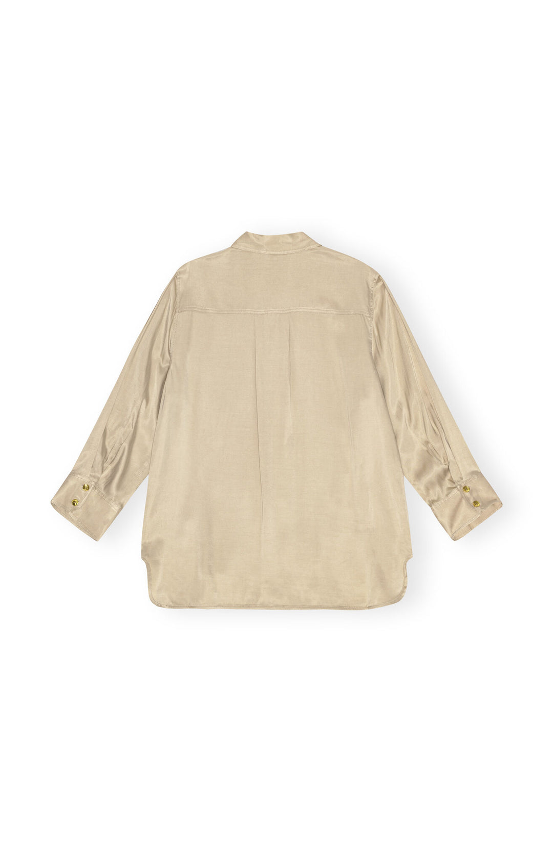 Washed Satin Shirt