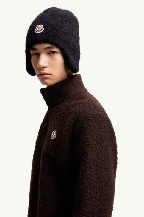 Logo Knit Sweatshirt Dark Brown