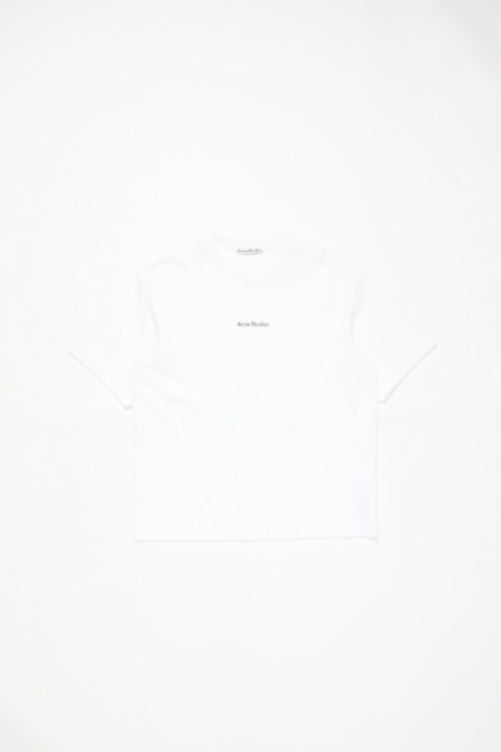 T-Shirt Stamp Logo Relaxed Fit Optic White