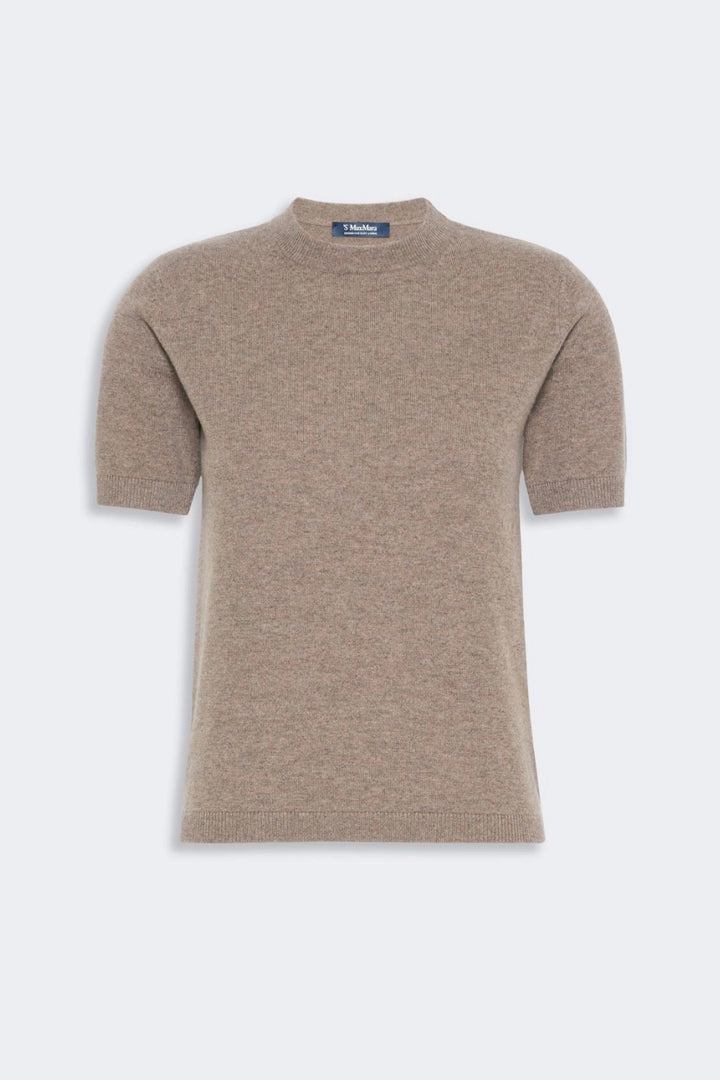 Regular Wool and Cashmere Sweater Natural