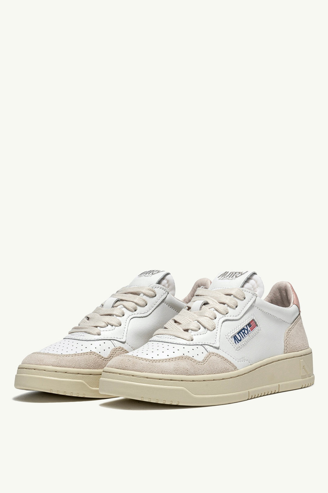 Medalist Low Women White/Powder Pink