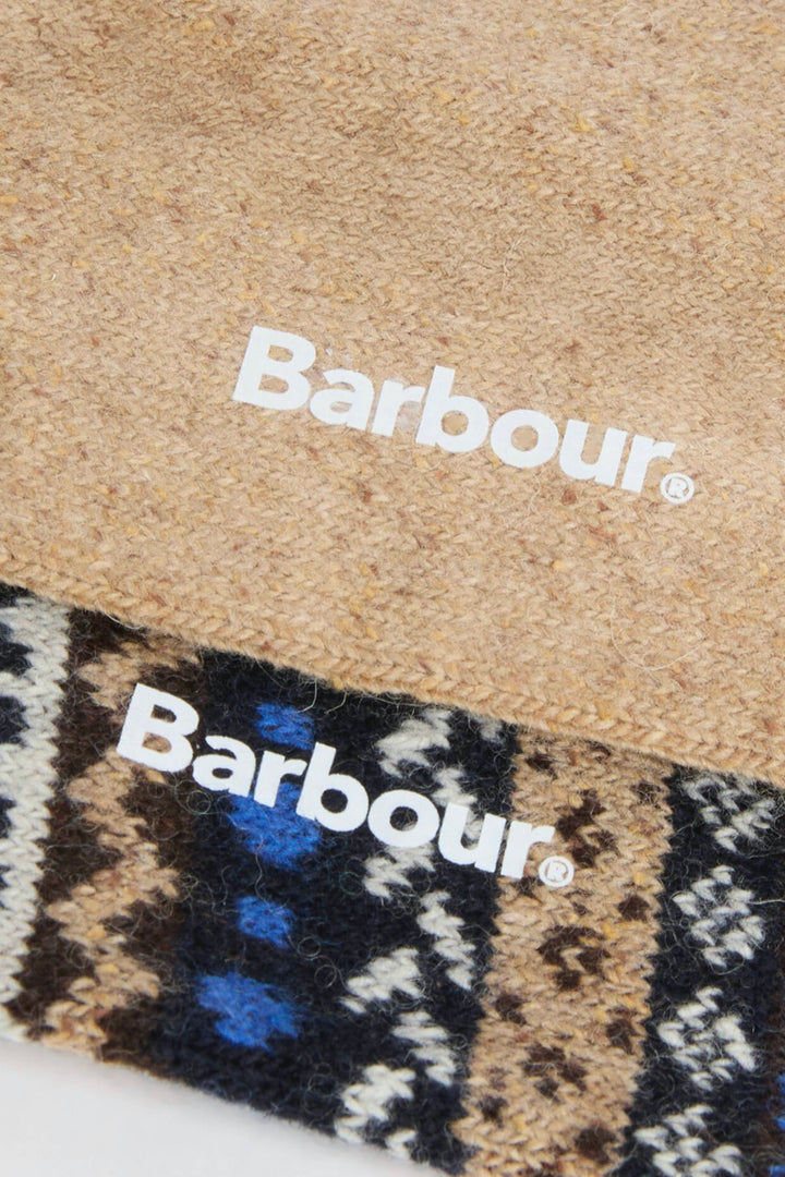 Barbour Fair Isle Sock 2 Pack Birchwood Dress