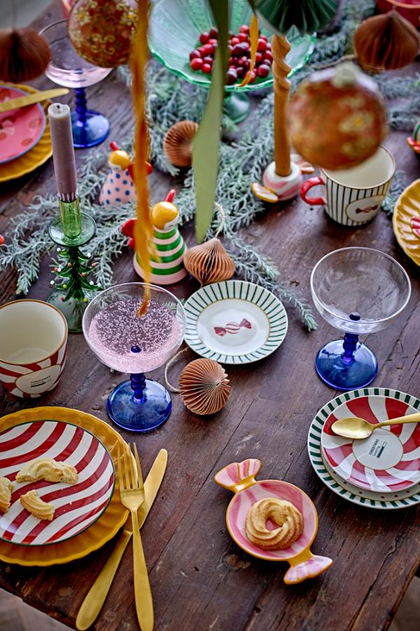 Jolly Plate Red Stripe