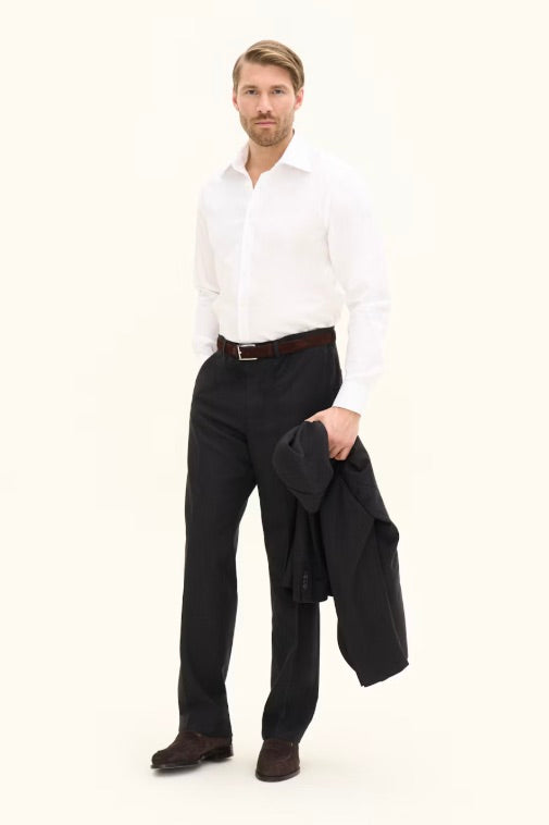 OSCAR JACOBSON Del S Trousers Chocolate Brown - Dale