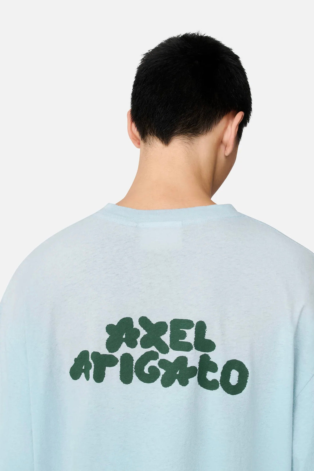 Bubble Reverse T-shirt Powder Blue