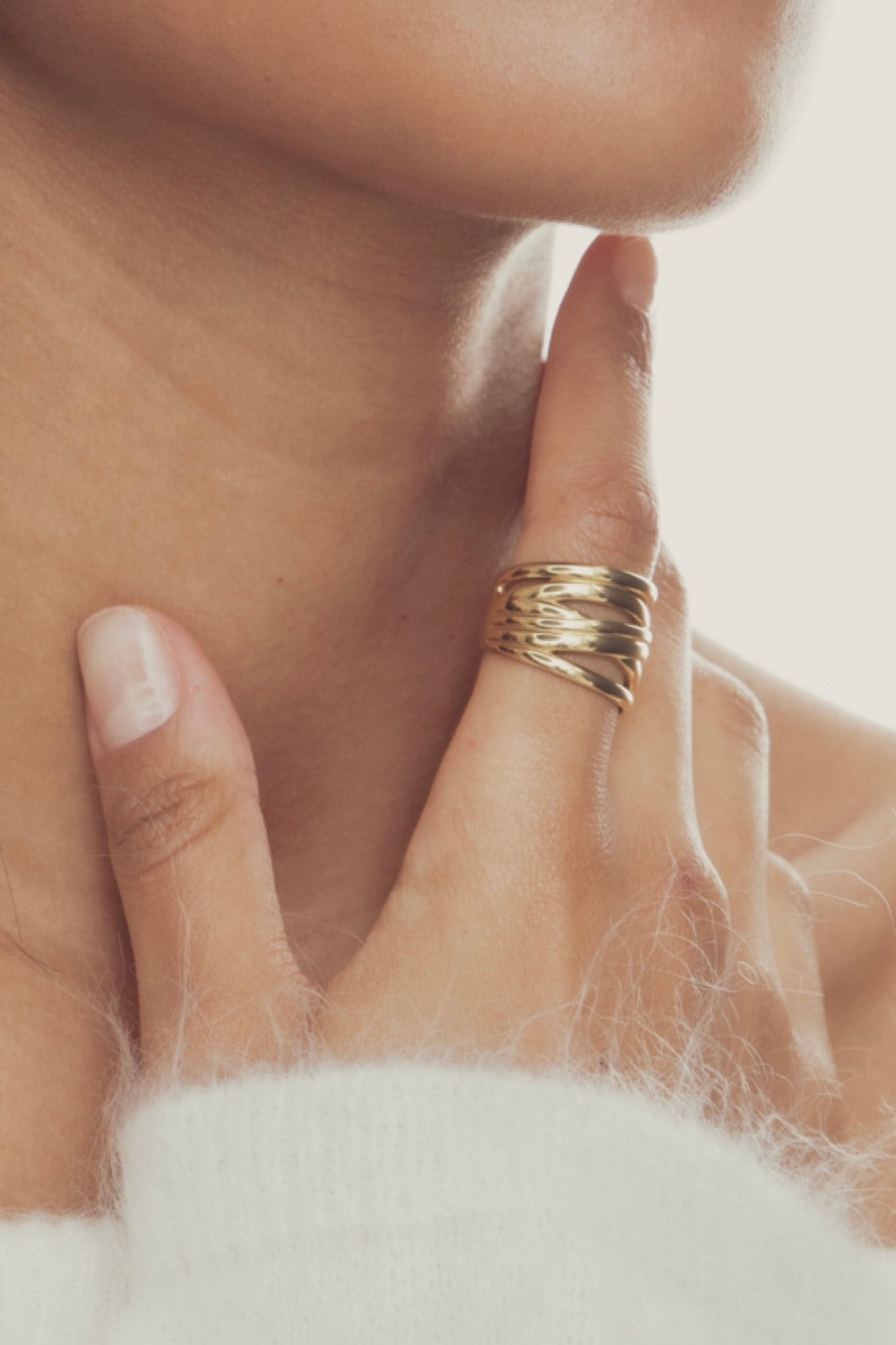 CAMILLA PIHL JEWELRY The Flow Ring - Dale