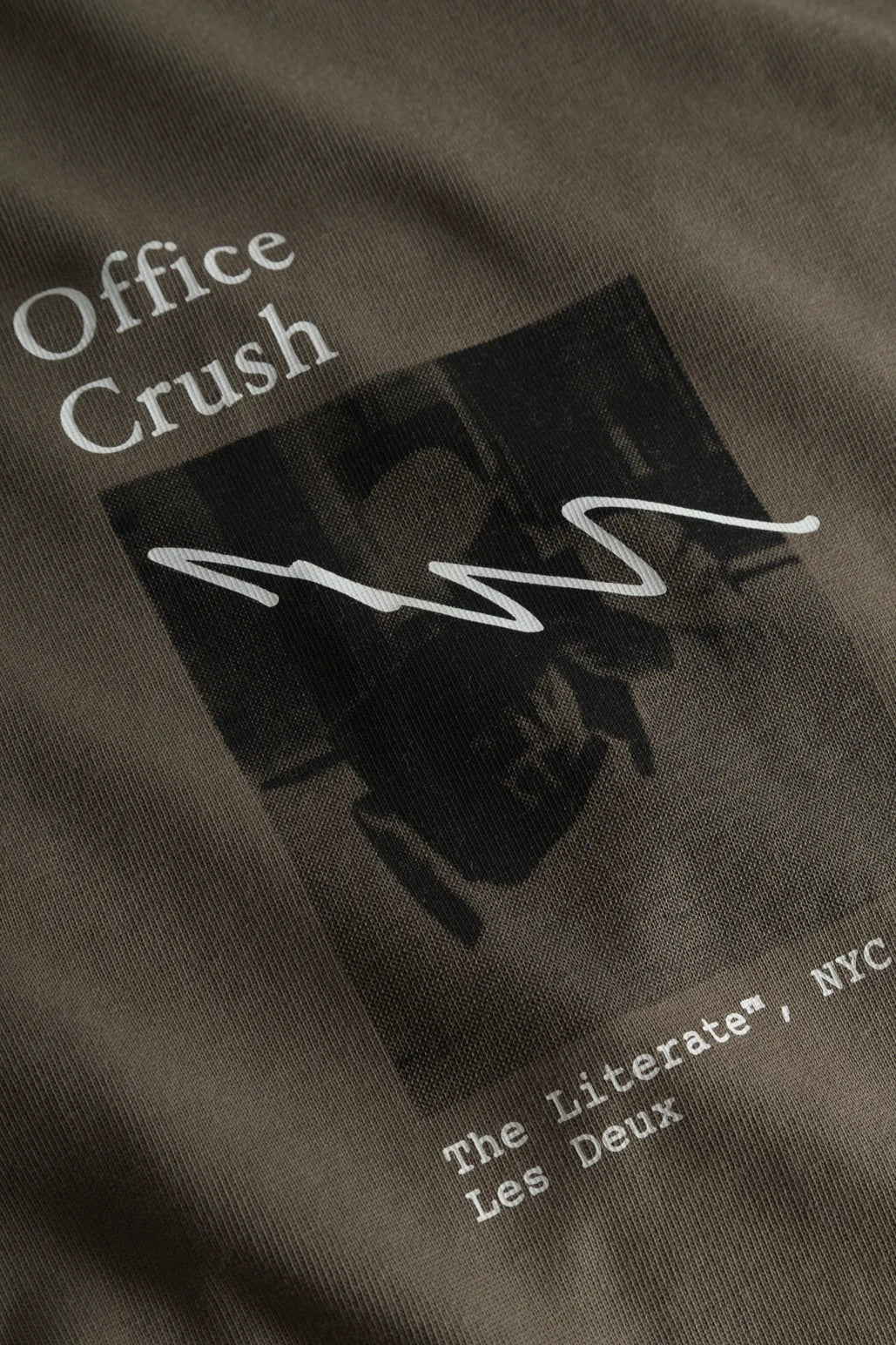 Newspaper T-shirt Office Crush