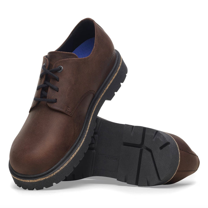 BIRKENSTOCK Highwood Lace Low Natural Leather Habana - Dale