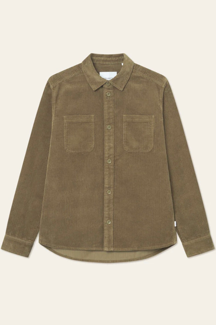 Kody Corduroy Overshirt Military Olive
